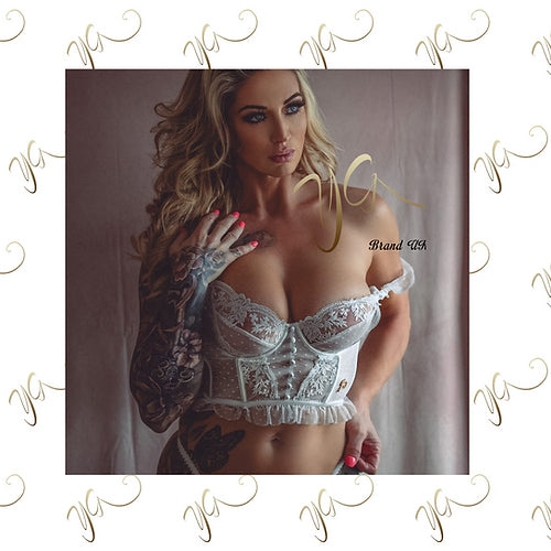 Victorian corset lingerie set5