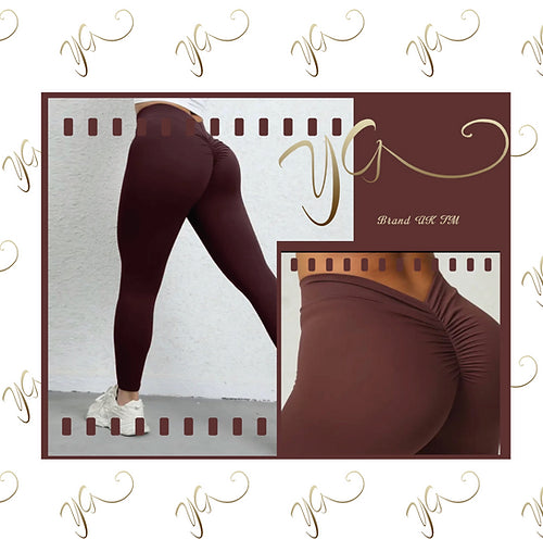 V scrunch bottom leggings8