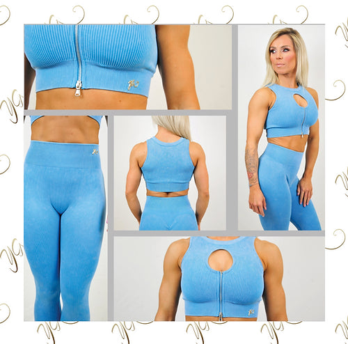 YG signature Ribbed set7