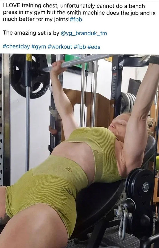 Client Love - Wearing The Ribbed Gym Set