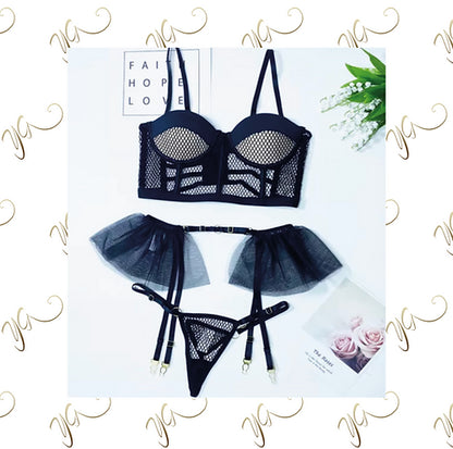 Baby doll black set