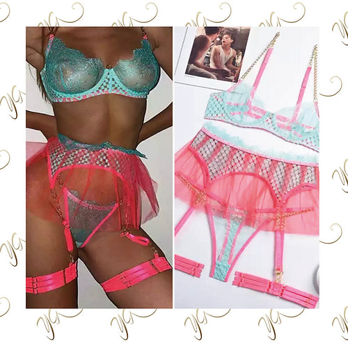 Bubblegum lingerie set