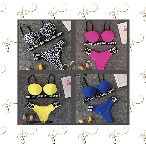 The love undercup bikini